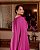 VESTIDO VÂNIA UM OMBRO DETALHE CAPA FLOR PLUS - FÚCSIA - Imagem 3