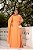 VESTIDO VÂNIA UM OMBRO DETALHE CAPA FLOR PLUS - LARANJA - Imagem 2