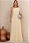 VESTIDO JAMILE LONGO UM OMBRO - AMARELO - Imagem 1