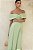 VESTIDO MIDI KAROL OMBRO A OMBRO LAÇO - VERDE CLARO - Imagem 2