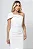 VESTIDO MIDI DETALHE UM OMBRO SAMARA - OFF WHITE - Imagem 2