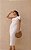 VESTIDO FLÁVIA LONGUETE TUBINHO LAÇO - OFF WHITE - Imagem 1