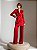 CONJUNTO PANTALONA E BLAZER CREPE ACETINADO CELEBRATION - VERMELHO - Imagem 1