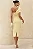 VESTIDO MIDI DETALHE UM OMBRO SAMARA - AMARELO - Imagem 3