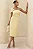 VESTIDO MIDI DETALHE UM OMBRO SAMARA - AMARELO - Imagem 1