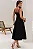 VESTIDO TEODORA COM ALÇA E BOLSOS - PRETO - Imagem 3
