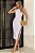VESTIDO JUSSARA MIDI UM OMBRO ZIPER LATERAL - BRANCO - Imagem 1