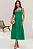 VESTIDO CAROL DECOTE V COM ALÇAS - VERDE - Imagem 5
