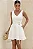 VESTIDO LUIZA DECOTE V COM CINTO - OFF WHITE - Imagem 2