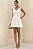 VESTIDO LUIZA DECOTE V COM CINTO - OFF WHITE - Imagem 1
