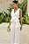 CONJUNTO MELINA CALÇA COM BLUSA TRANSPASSADA - OFF WHITE - Imagem 2