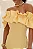 VESTIDO OMBRO A OMBRO MIDI BABADOS PATY - AMARELO - Imagem 2