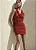 VESTIDO CURTO SAIA FRANZIDA BÁRBARA - VERMELHO - Imagem 2