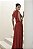 VESTIDO LONGO DRAPEADO CAMILLA - VERMELHO - Imagem 7