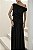 VESTIDO LONGO DRAPEADO CAMILLA - PRETO - Imagem 5