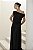 VESTIDO LONGO DRAPEADO CAMILLA - PRETO - Imagem 2