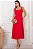 VESTIDO ROCHELE MIDI COM ALÇA LARGA - VERMELHO - Imagem 1