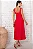VESTIDO ROCHELE MIDI COM ALÇA LARGA - VERMELHO - Imagem 4