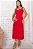 VESTIDO ROCHELE MIDI COM ALÇA LARGA - VERMELHO - Imagem 3