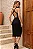 VESTIDO SUZANA MIDI SCUBA FRANZIDO FRENTE - PRETO - Imagem 4