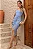 VESTIDO SUZANA MIDI SCUBA FRANZIDO FRENTE - AZUL - Imagem 1