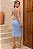 VESTIDO SUZANA MIDI SCUBA FRANZIDO FRENTE - AZUL - Imagem 4