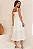 VESTIDO LOREN BORDADO ALÇA E BOLSOS - BRANCO - Imagem 5