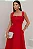 VESTIDO FRANCISCA MIDI ALÇA LARGA - VERMELHO - Imagem 5