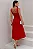 VESTIDO FRANCISCA MIDI ALÇA LARGA - VERMELHO - Imagem 7