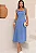 VESTIDO FRANCISCA MIDI ALÇA LARGA - AZUL - Imagem 4