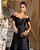 VESTIDO VITÓRIA ZIBELINE OMBRO A OMBRO - PRETO - Imagem 2