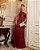 VESTIDO LUXUS DIAMOND UM OMBRO - MARSALA - Imagem 1