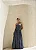 VESTIDO LONGO POÁ JUJU - AZUL MARINHO - Imagem 8