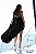 VESTIDO AURORA TRANSPASSE CHIFON - PRETO - Imagem 3