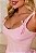 VESTIDO ORNELA COM PREGAS E DETALHE LAÇO NA ALÇA - ROSA - Imagem 2