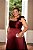 VESTIDO ÁGATA OMBRO A OMBRO DETALHE FLOR PLUS SIZE - MARSALA - Imagem 2