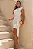 VESTIDO GIL TUBINHO FRANZIDO COM FAIXA - OFF WHITE - Imagem 6