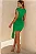 VESTIDO GIL TUBINHO FRANZIDO COM FAIXA - VERDE - Imagem 6