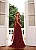 VESTIDO LONGO UM OMBRO SOPHIA - VINHO - Imagem 4