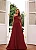 VESTIDO LONGO UM OMBRO SOPHIA - VINHO - Imagem 1