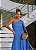 VESTIDO LONGO UM OMBRO SOPHIA - AZUL CIANO - Imagem 2