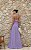 VESTIDO LONGO COM CHOKER SAIA PLISSADA SUZANA - LILÁS - Imagem 4