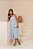 VESTIDO LOREN BORDADO ALÇA E BOLSOS - AZUL - Imagem 5