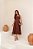 VESTIDO LOREN BORDADO ALÇA E BOLSOS - MARROM - Imagem 8