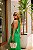 VESTIDO GAL MIDI FRENTE ÚNICA FRANZIDO FENDA - VERDE - Imagem 6