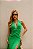 VESTIDO GAL MIDI FRENTE ÚNICA FRANZIDO FENDA - VERDE - Imagem 4