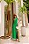 VESTIDO GAL MIDI FRENTE ÚNICA FRANZIDO FENDA - VERDE - Imagem 1