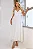 VESTIDO ANTONELLA MIDI LISO COM ZIPER COSTA - OFF WHITE - Imagem 1