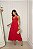 VESTIDO ANTONELLA MIDI LISO COM ZIPER COSTA - VERMELHO - Imagem 2