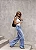 CALÇA WIDE LEG RAFA JEANS ESCURO - Imagem 2